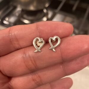 Tiffany Paloma heart earrings